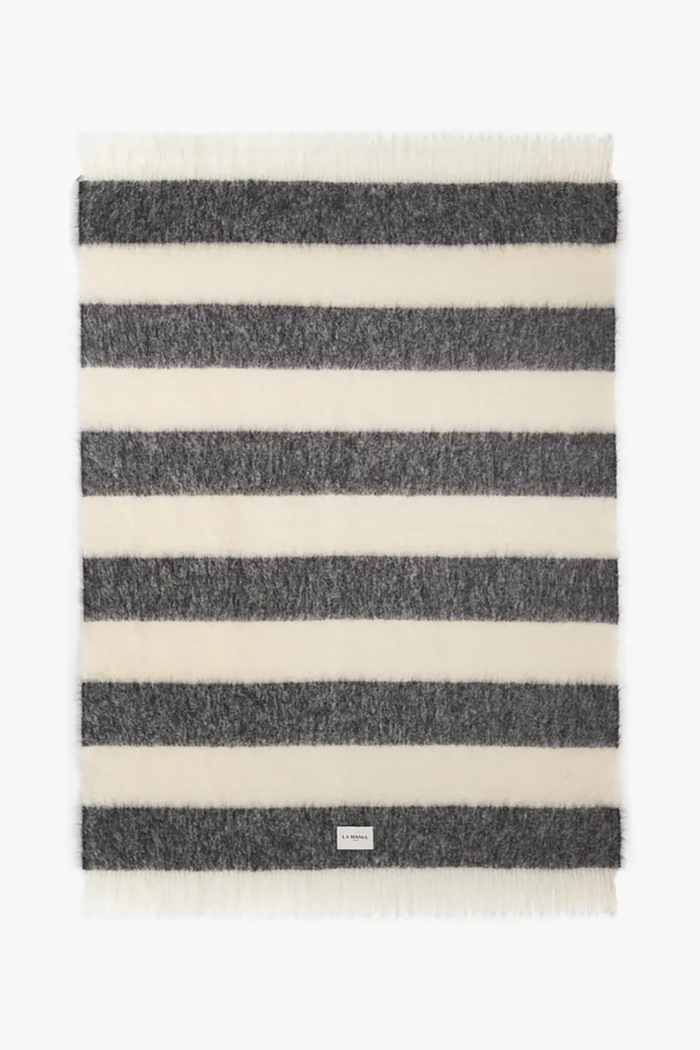 Vuneni pokrivač La Mania Mohé Stripes 150 x 200 cm šarena 5902037040071