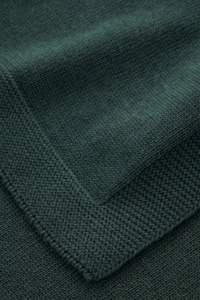 Salon i sypialnia Lacoste Koc bawełniany LBLASON Vert 130 x 170 cm 1074718 zielony