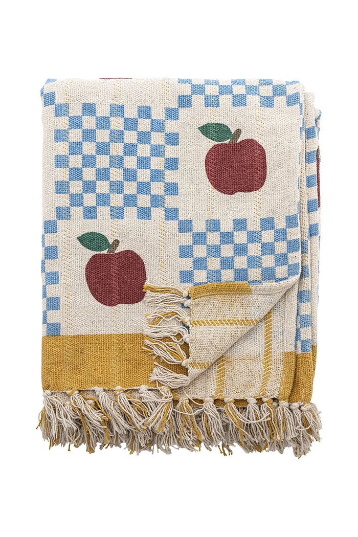 Bloomingville Narzuta z bawełną 160 x 130 cm multicolor 82063418