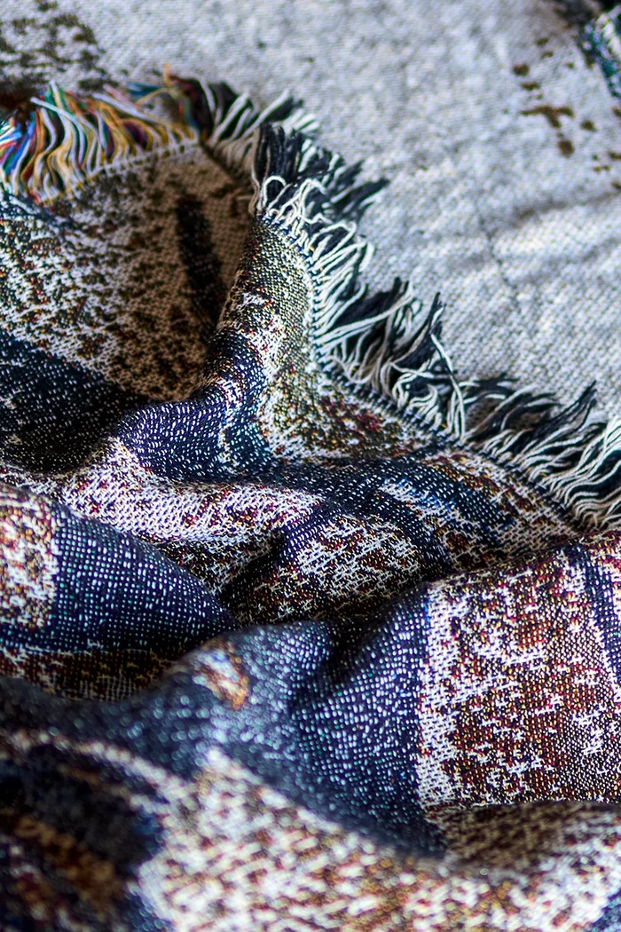 Bloomingville Narzuta z bawełną 160 x 130 cm 82073175