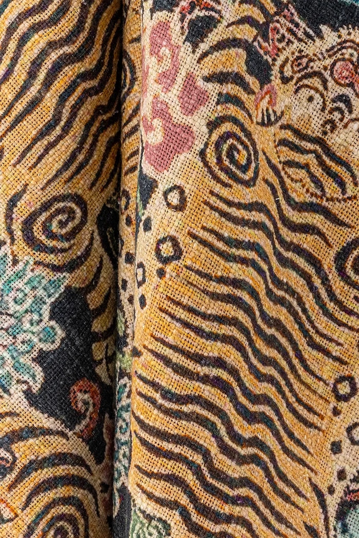 Salon i sypialnia Bloomingville Narzuta bawełniana 152 x 127 cm 82073217 multicolor