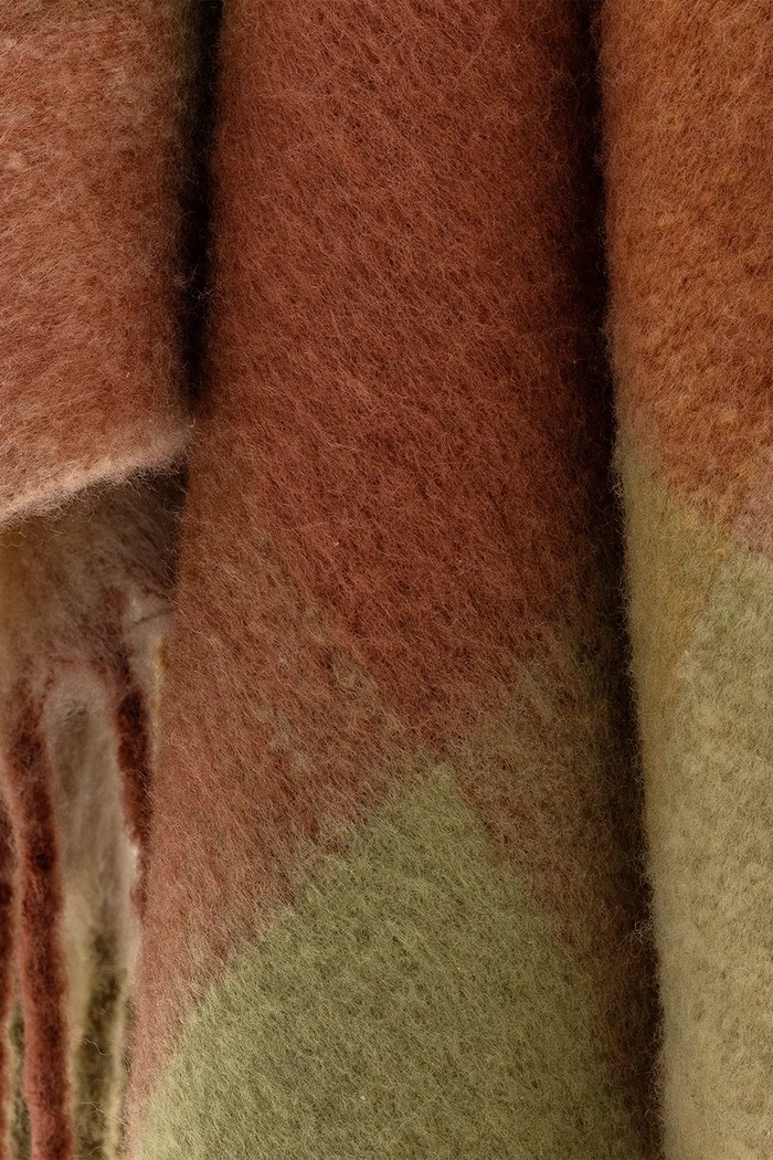 Salon i sypialnia Bloomingville Narzuta z tworzywa sztucznego 152 x 127 cm 82073134 multicolor