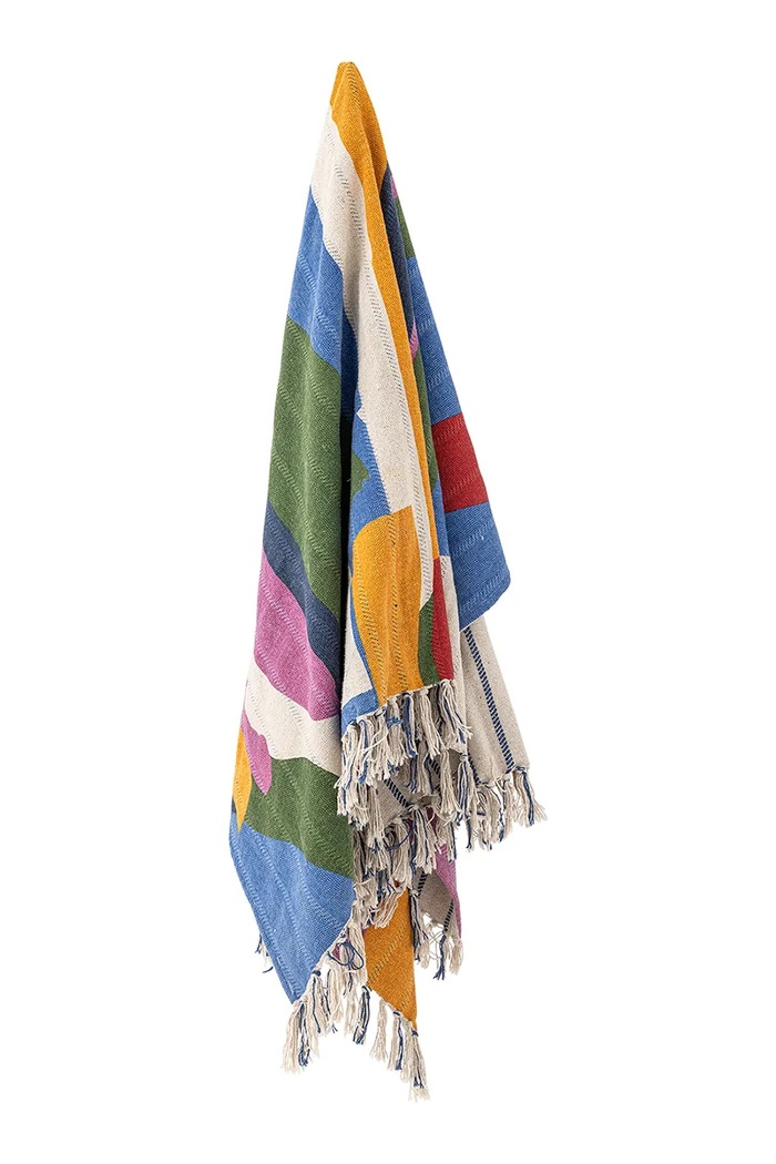 Bloomingville Narzuta z bawełną 160 x 130 cm 82063404 multicolor AA00