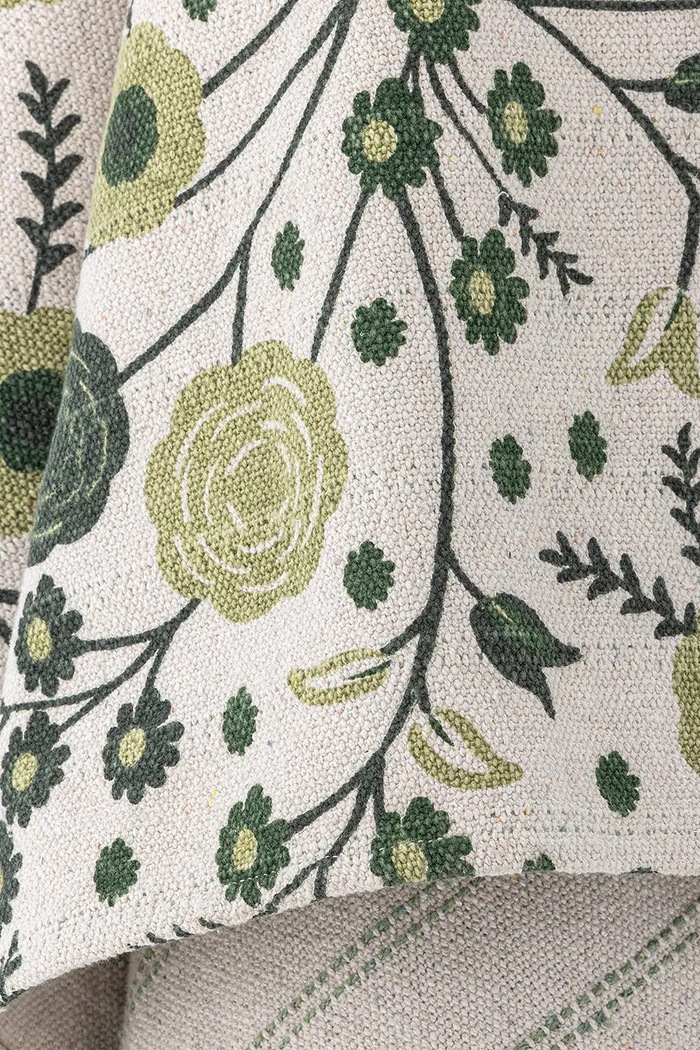 Salon i sypialnia Bloomingville Narzuta z bawełną 160 x 130 cm 82063536 multicolor