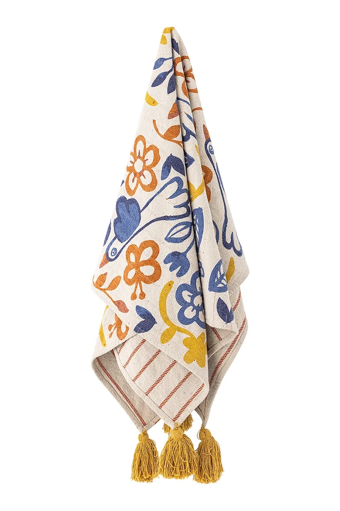 Bloomingville Narzuta z bawełną 160 x 130 cm 82063493 multicolor AA00