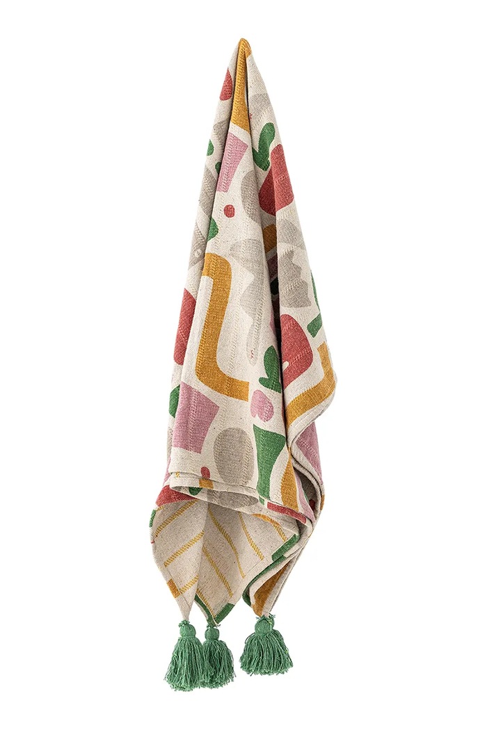 Bloomingville Narzuta z bawełną 160 x 130 cm 82063384 multicolor AA00
