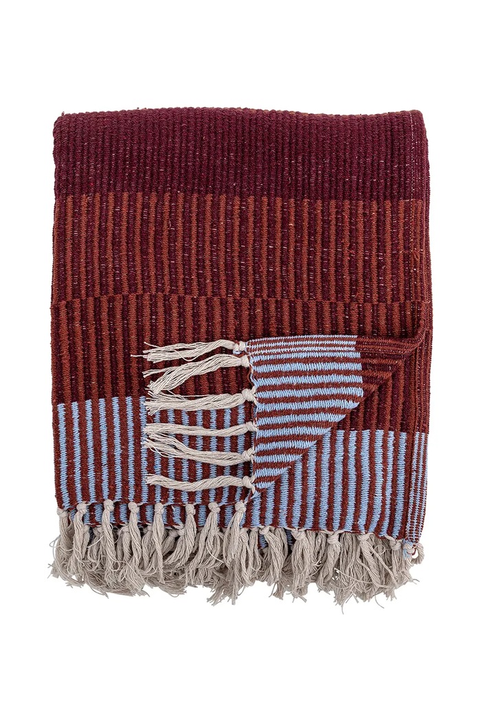 Bloomingville Narzuta z bawełną 160 x 130 cm multicolor 82073261