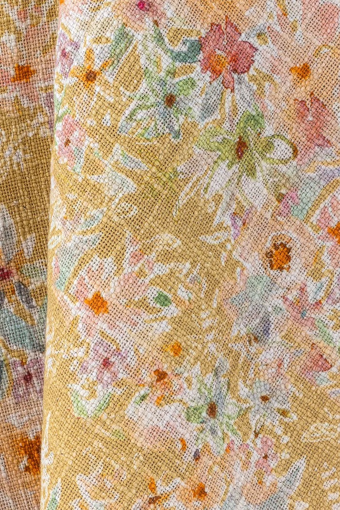 Salon i sypialnia Bloomingville Narzuta bawełniana 152 x 127 cm 82073218 multicolor