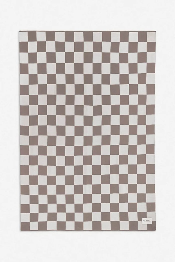 La Mania koc z wełny merino 180 x 140 cm multicolor 5905549432556