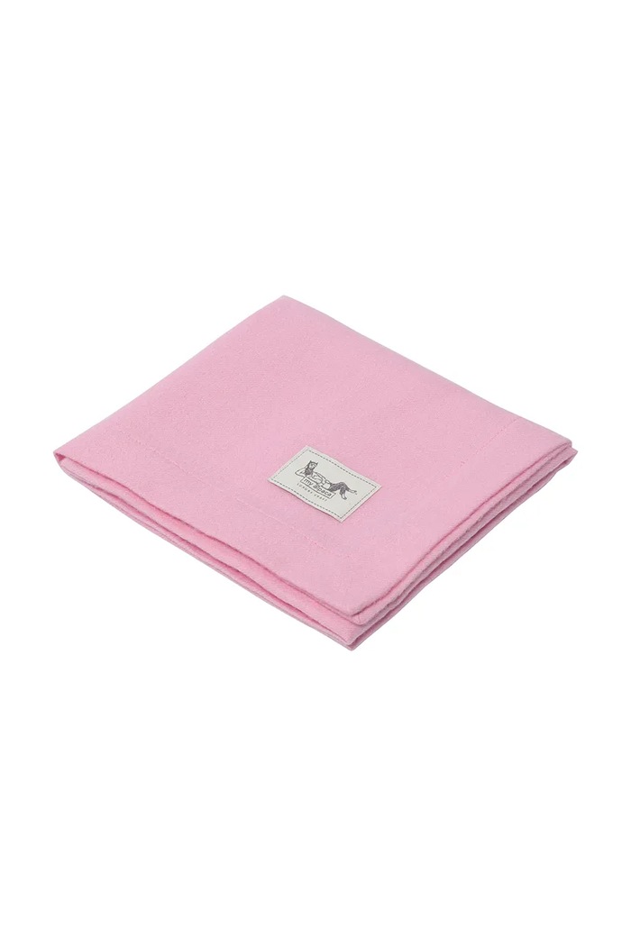 My Alpaca pled z wełny alpaki różowy WGTPHMPER80100PINK