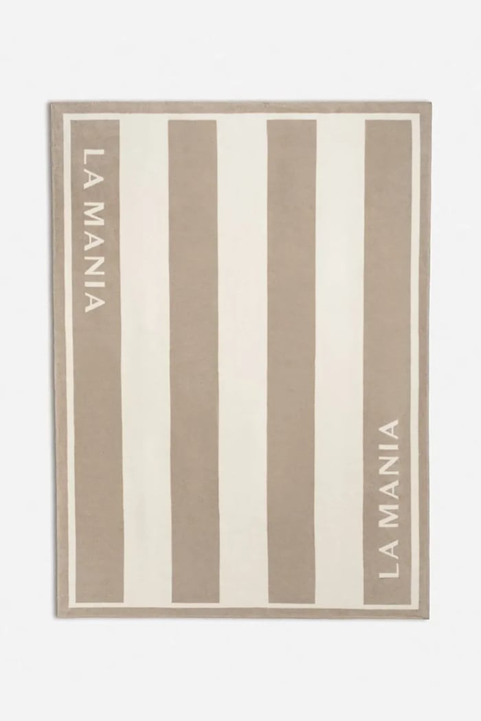 La Mania Ковдра з бавовною 200 x 150 cm бежевий 5905549417331