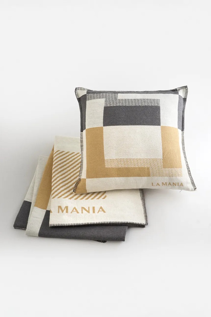 La Mania koc z bawełną 200 x 160 cm multicolor 5902037040118