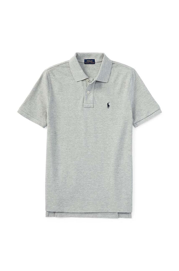 Polo Ralph Lauren - Gyerek póló 110-128 cm gombolós szürke 322603252002