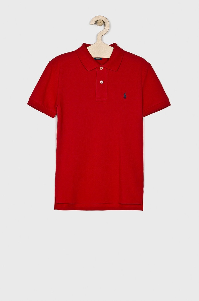 Αγορίστικα Polo Ralph Lauren - Παιδικό πουκάμισο πόλο 134-176 cm 323547926007 κόκκινο
