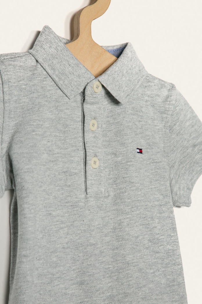 Tommy Hilfiger - Polo dziecięce 74-176 cm KB0KB03975 szary AA00