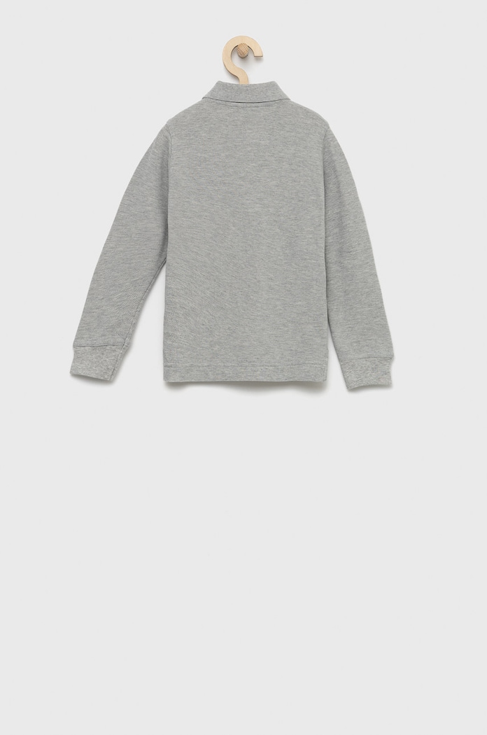 Dětské bavlněné tričko s dlouhým rukávem United Colors of Benetton 3089C300K.G.NOS šedá AA00