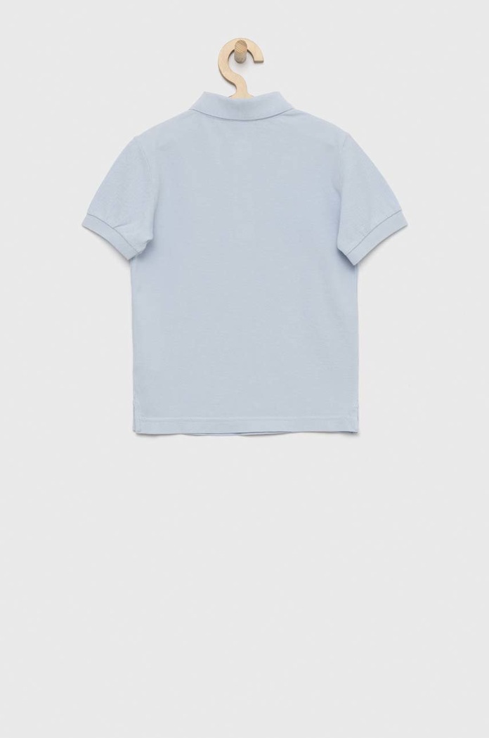 Dětská bavlněná polokošile United Colors of Benetton 3089C300Q.G.NOS modrá AA00