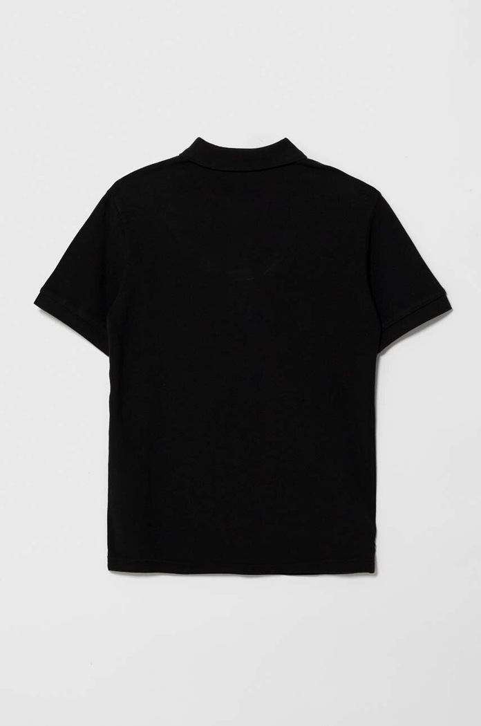 Detská bavlenná polokošeľa United Colors of Benetton 3089C300Q.G.NOS.9BYX čierna AA00
