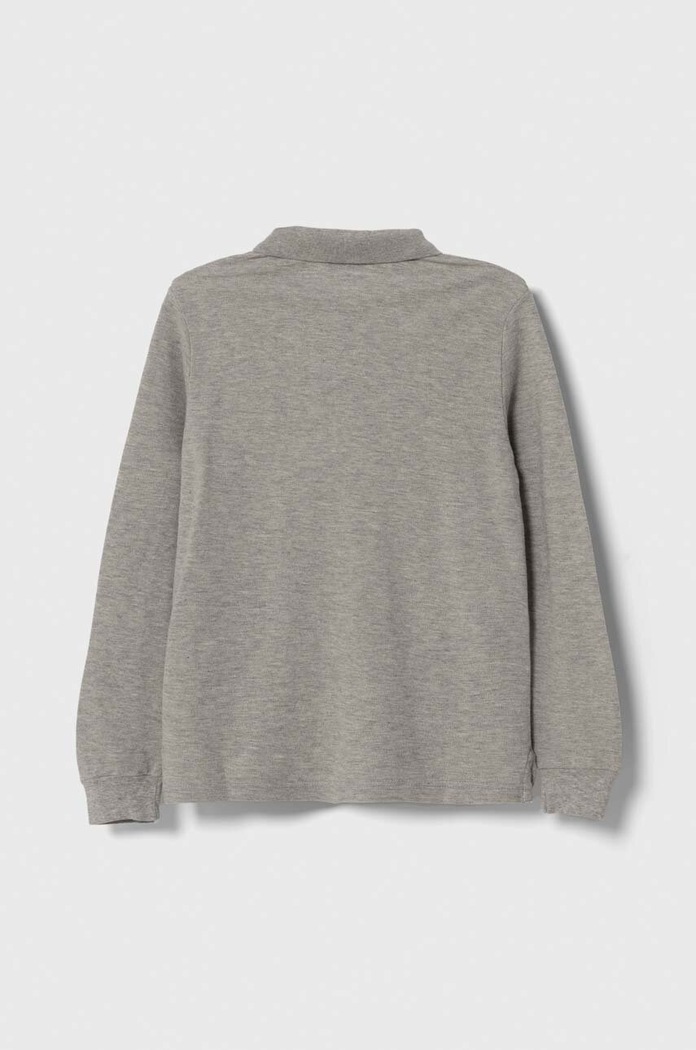 Παιδικό βαμβακερό μακρυμάνικο United Colors of Benetton 3089C300Z.G.NOS γκρί AA00