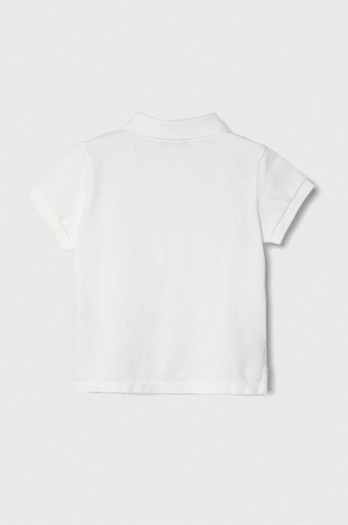 Dječja polo majica United Colors of Benetton 3WG9G300A.P.Continuativ bijela AA00
