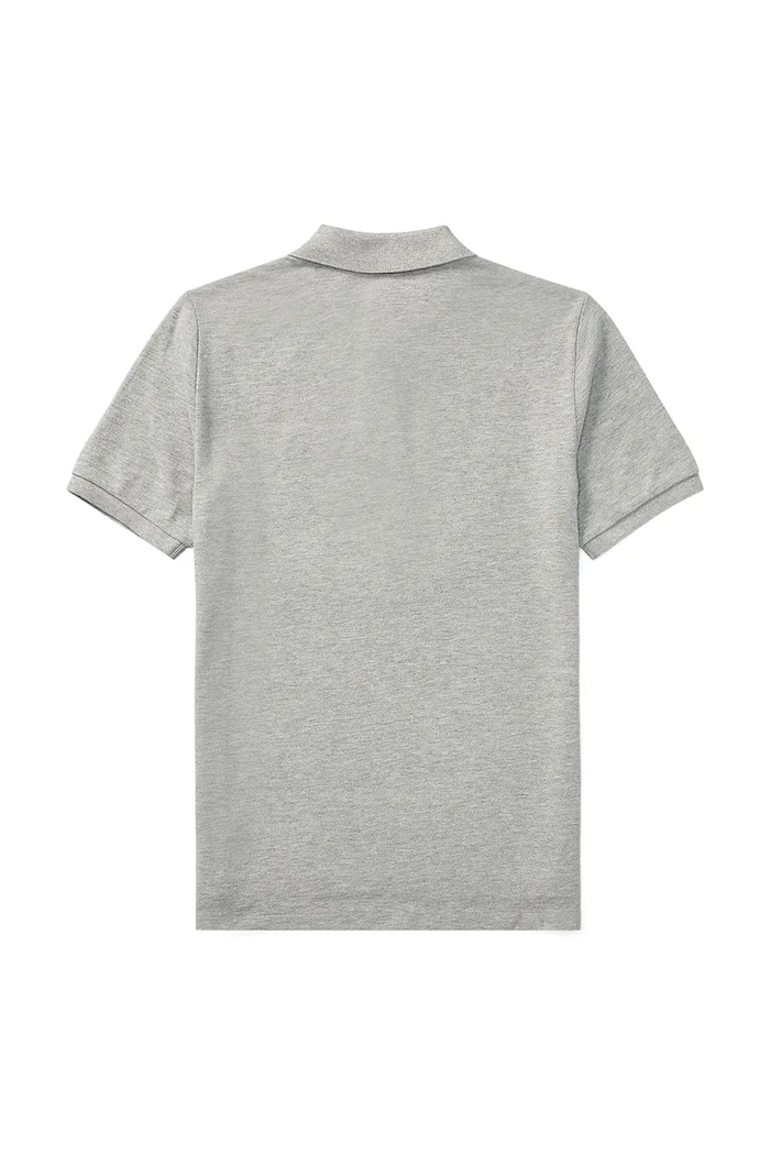 Chlapec Polo Ralph Lauren detské bavlnené polo tričko 323603252002 sivá
