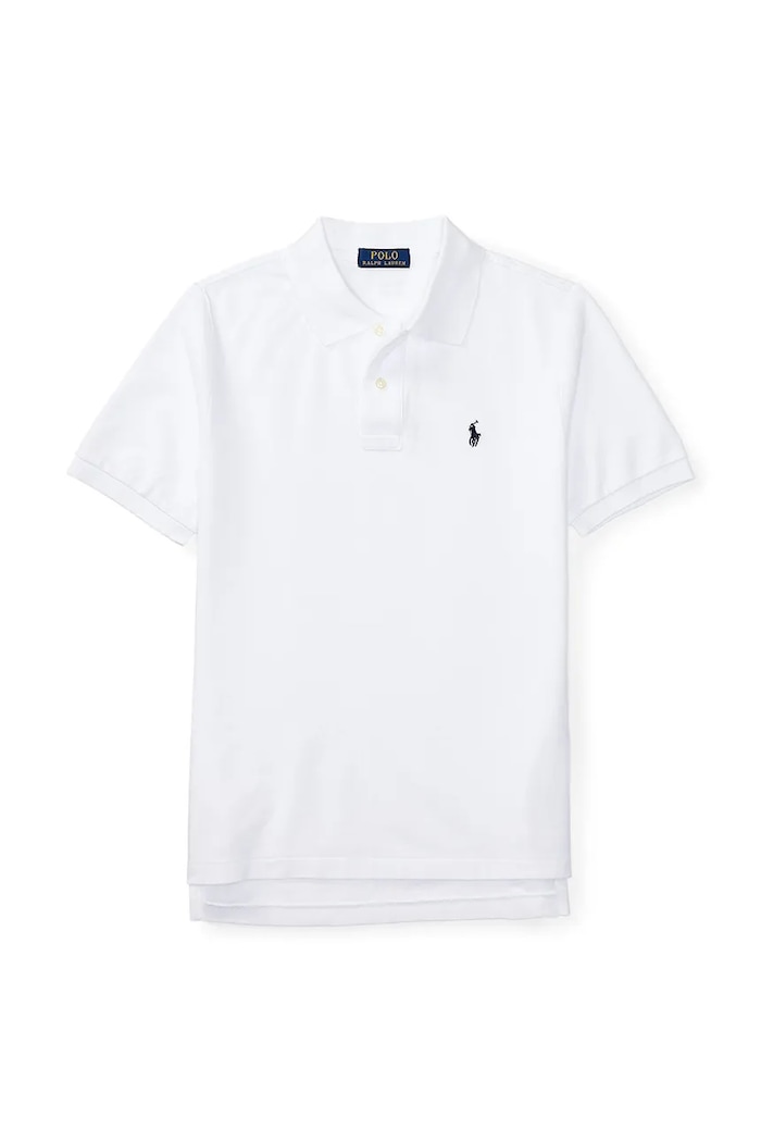 Polo Ralph Lauren polo dziecięce bawełniane 323603252004 biały AA00