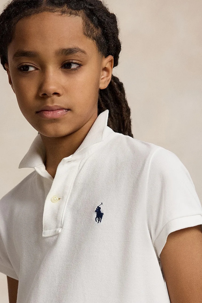 Polo Ralph Lauren polo dziecięce bawełniane 323603252004 biały