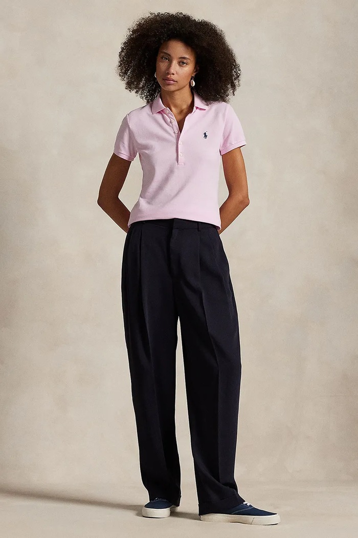Îmbrăcăminte Polo Ralph Lauren polo pentru femei 211B18200 roz