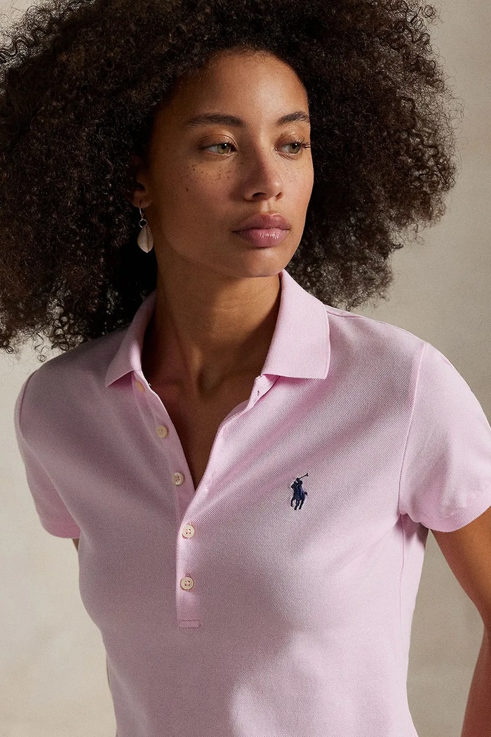 Polo Ralph Lauren polo pentru femei roz 211B18200