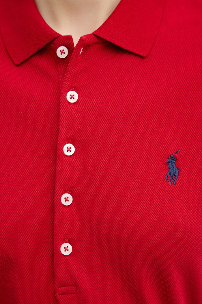 Polo Ralph Lauren πόλο γυναικείο 211B18200 κόκκινο