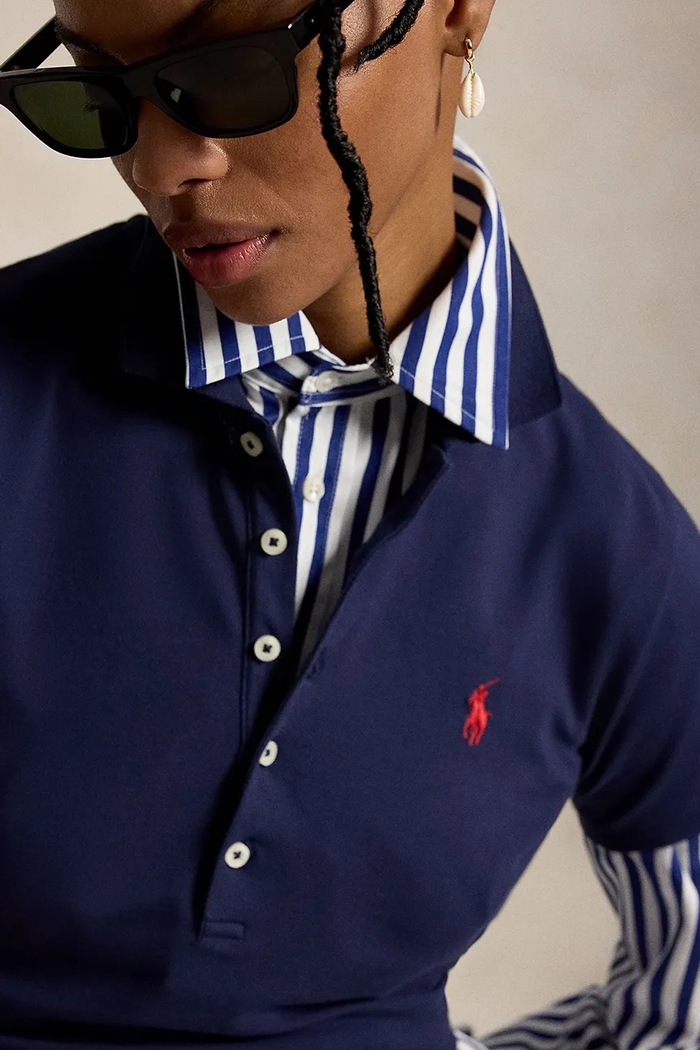 Polo Ralph Lauren Πόλο Γυναικείο 211B18200 σκούρο μπλε