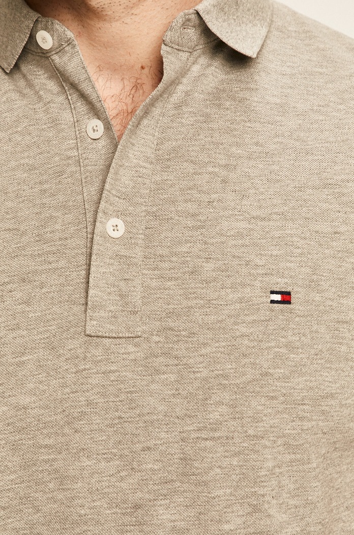 Πόλο Tommy Hilfiger γκρί MW0MW04975