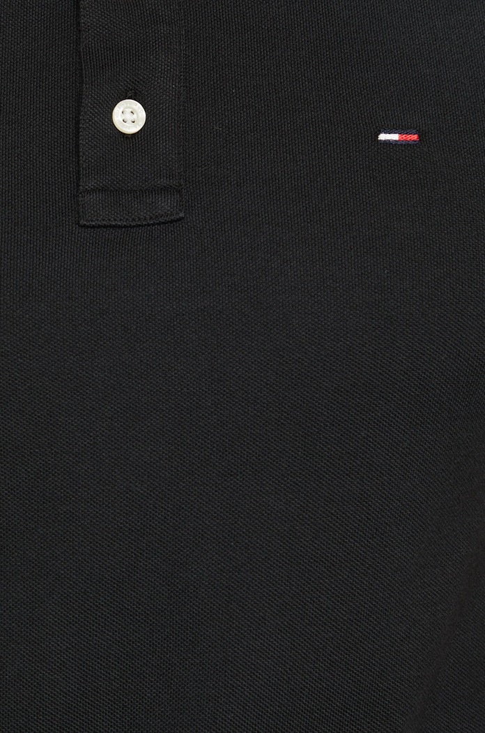 Tommy Jeans - Pánske polo tričko DM0DM04266 čierna AA00