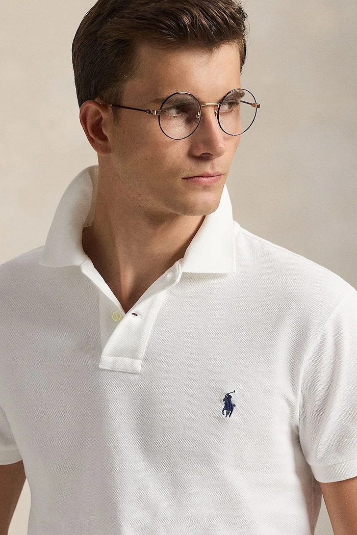 Oblečení Polo tričko Polo Ralph Lauren 710548797001 bílá