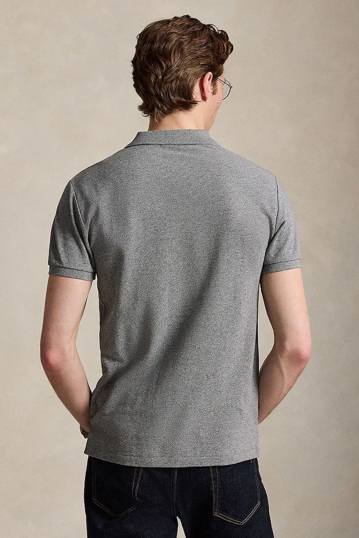 Polo Ralph Lauren - Pánske polo tričko 710548797011 sivá AA00