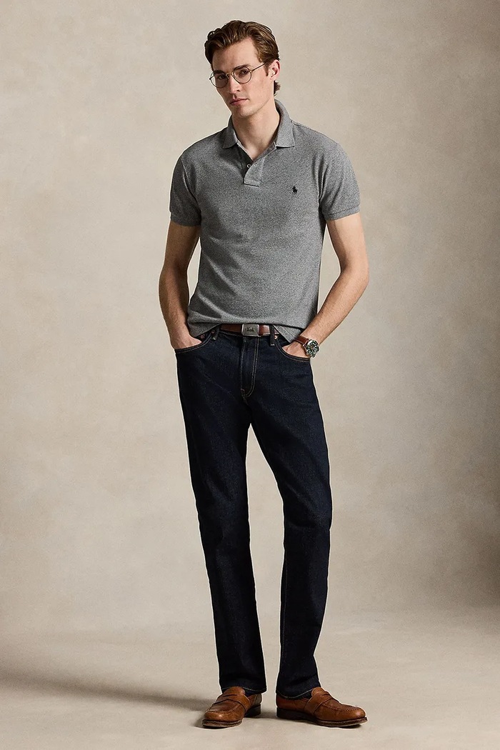 Odjeća Polo Ralph Lauren - Polo 710548797011 siva
