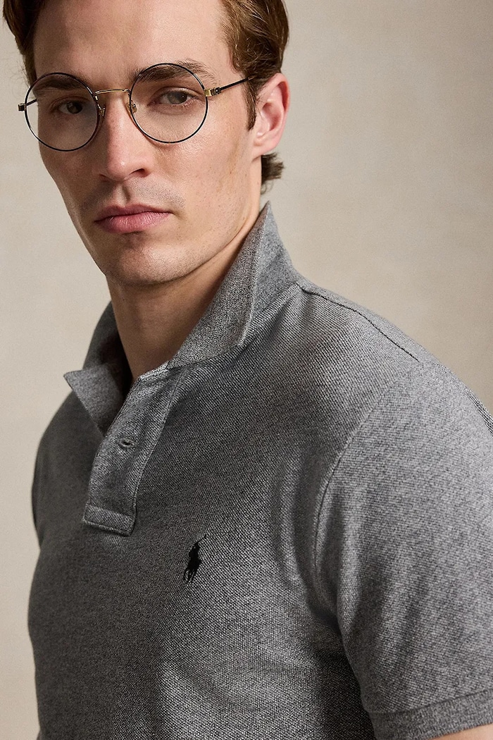 Polo Ralph Lauren - Pánske polo tričko sivá 710548797011