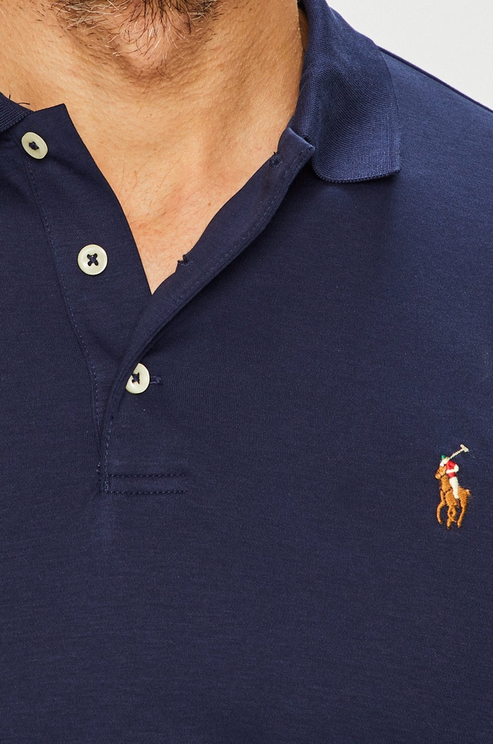 Polo Ralph Lauren polo 710685514003 mornarsko modra