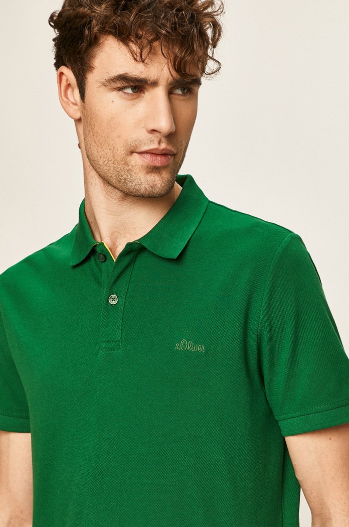s. Oliver - Polo tričko zelená 03.899.35.5268