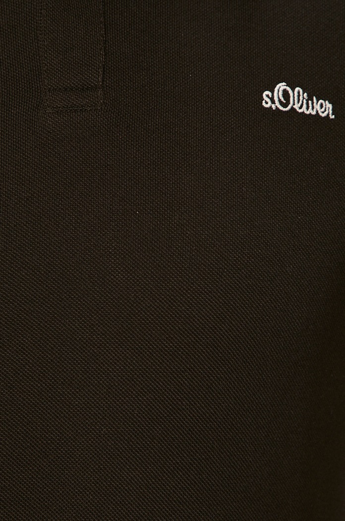 s. Oliver - Polo tričko 03.899.35.5268 černá