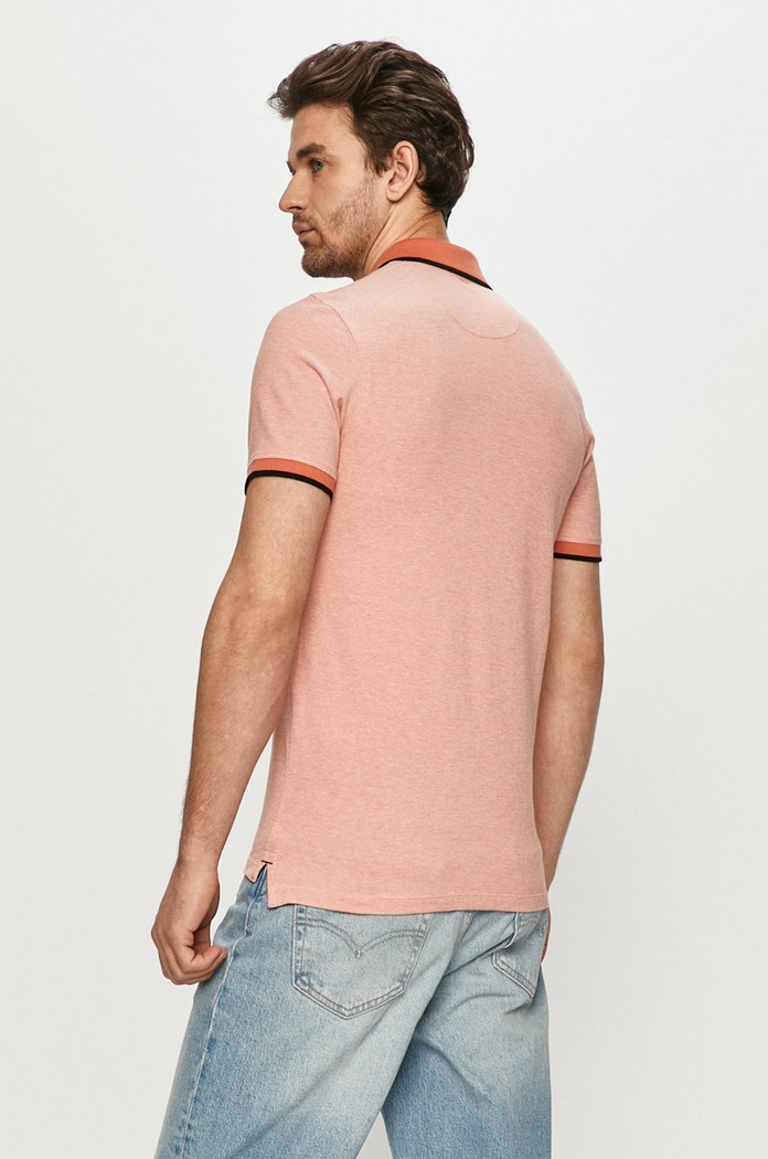 Odzież Jack & Jones Polo 12136668 pomarańczowy