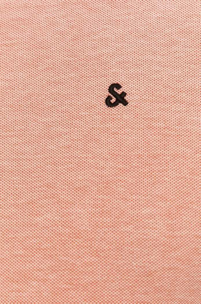 Polo Jack & Jones pomarańczowy 12136668