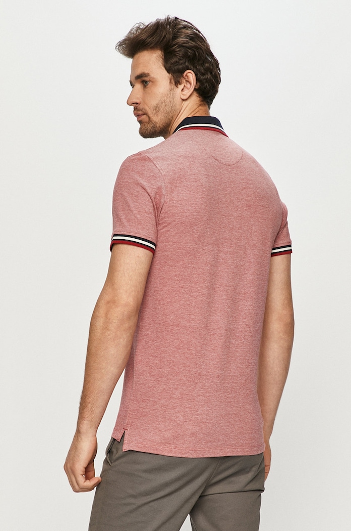 Oblečenie Polo tričko Jack & Jones 12136668 červená