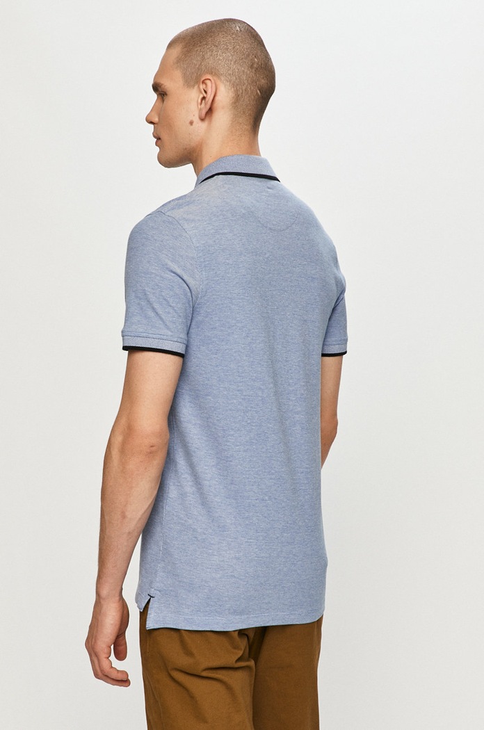 Oblečení Polo tričko Jack & Jones 12136668 modrá