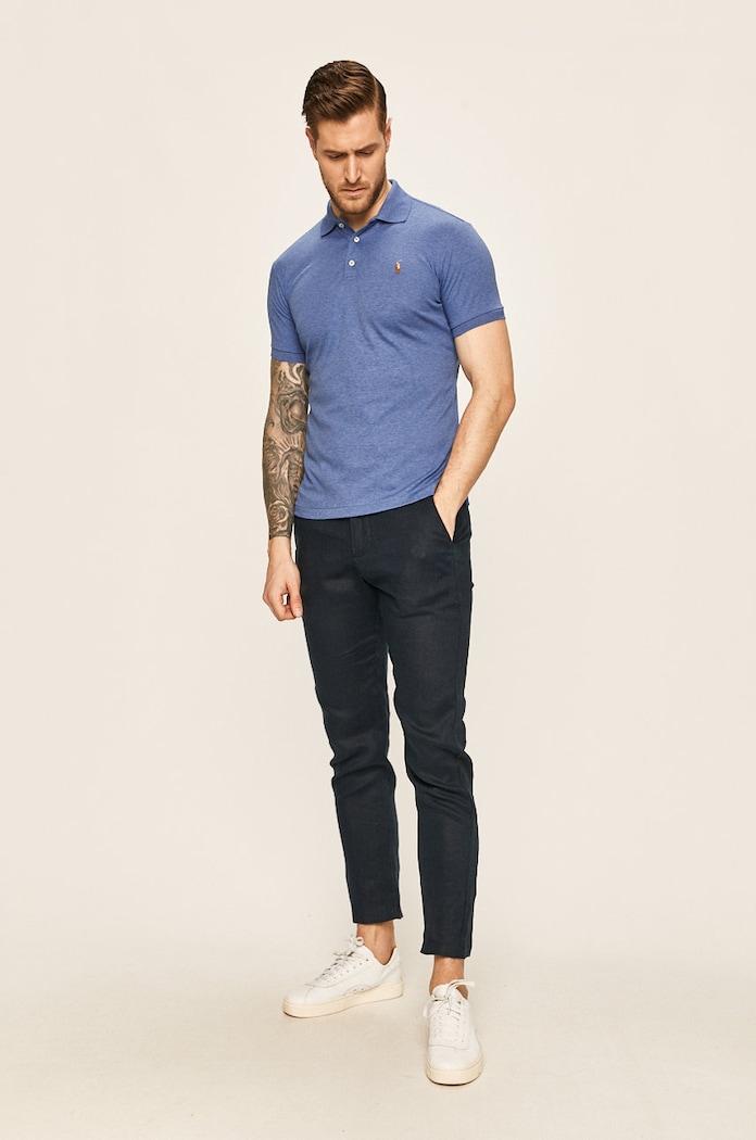 Polo Ralph Lauren - Polo tričko 710685514006 modrá AA00