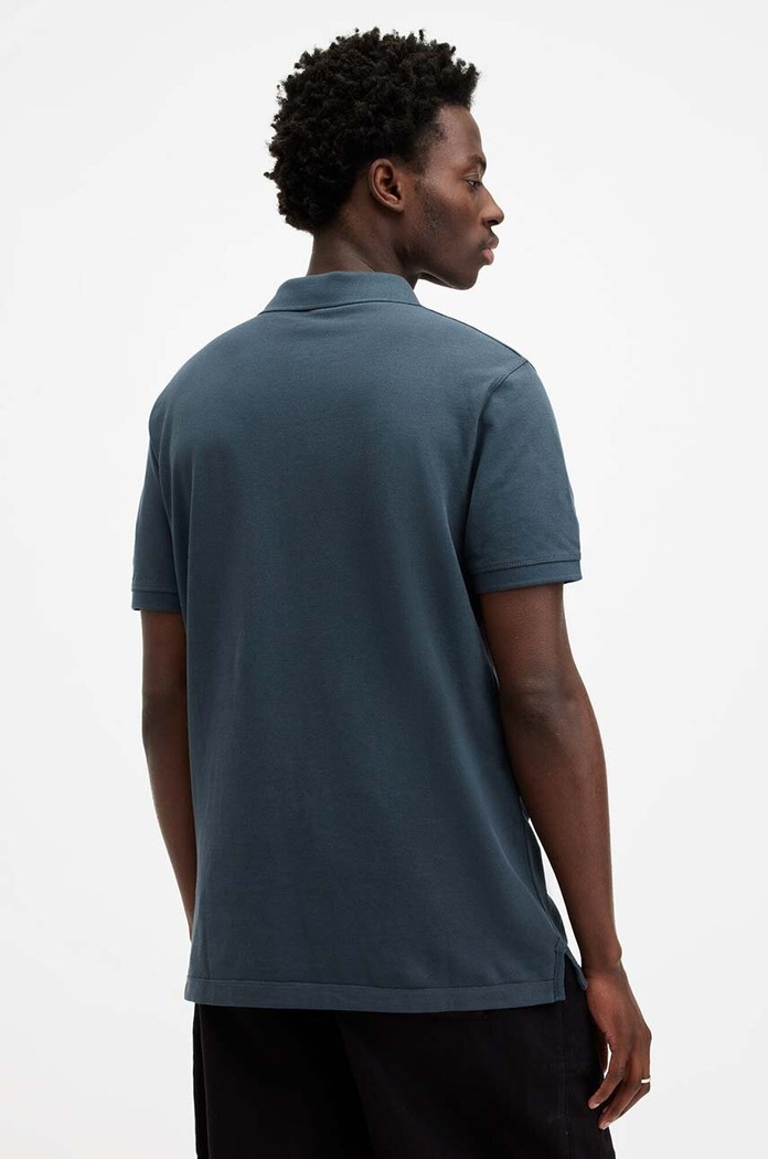 Odzież AllSaints polo REFORM SS MD051H niebieski