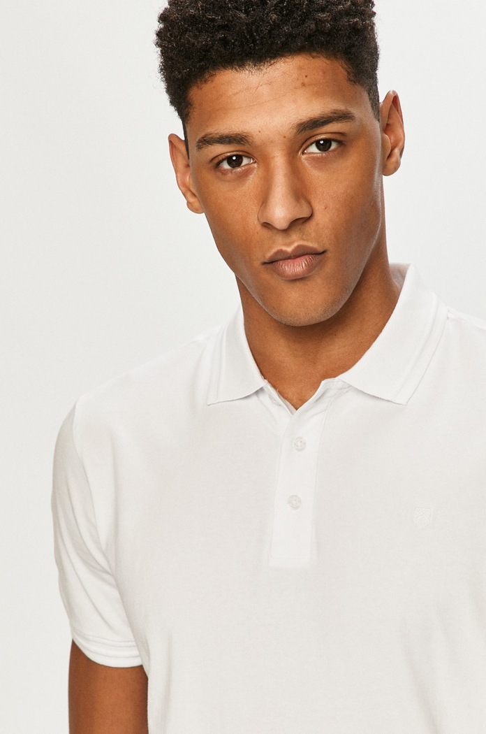 Premium by Jack&Jones - Polo tričko bílá 12184709