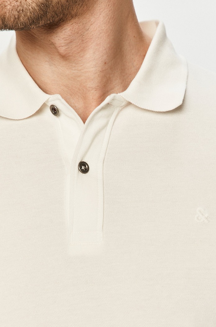 Jack & Jones - Polo tričko 12180890. bílá