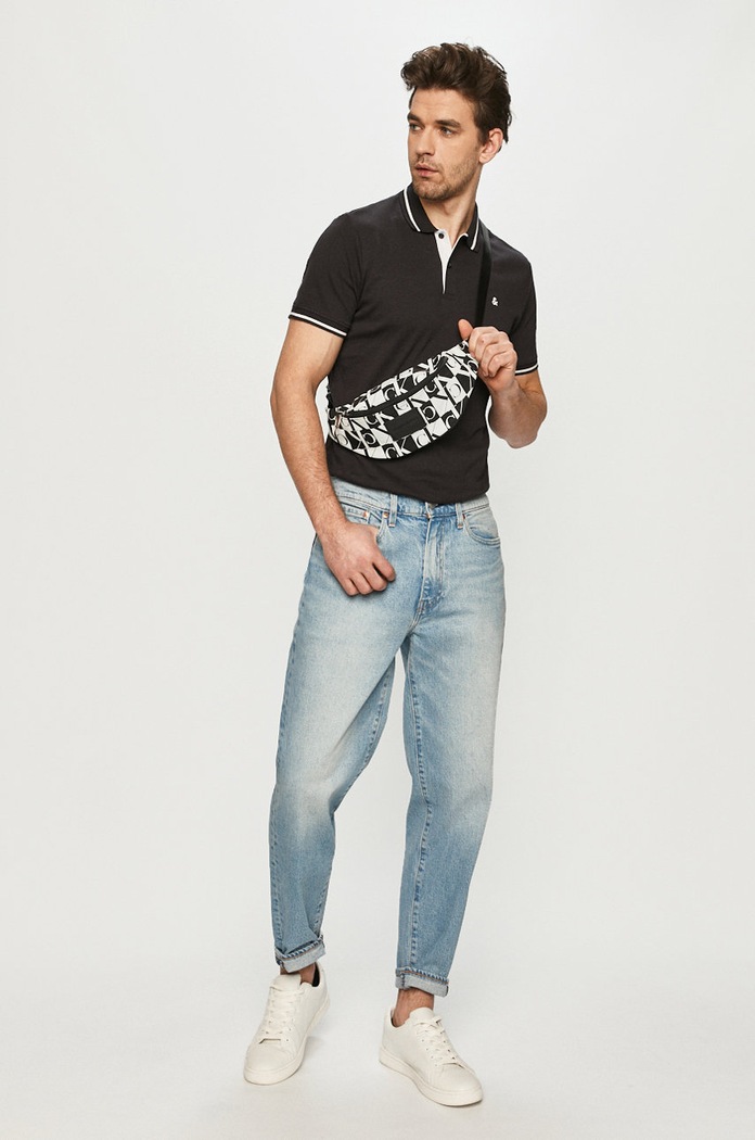 Jack & Jones - Polo 12180891. czarny AA00