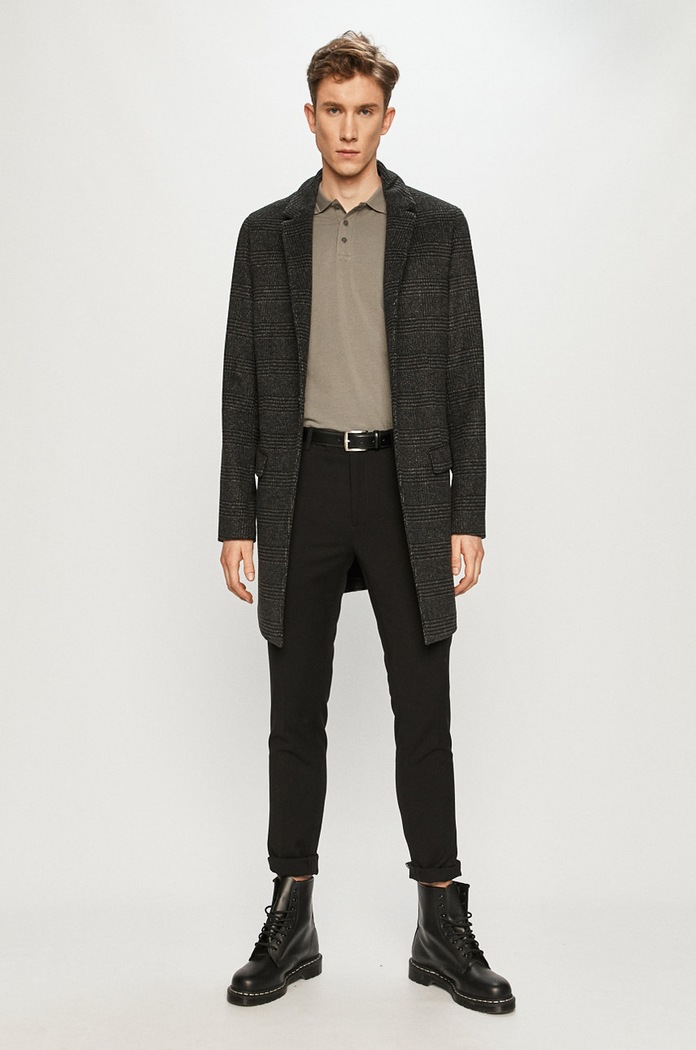 Premium by Jack&Jones - Polo tričko 12184709. sivá AA00